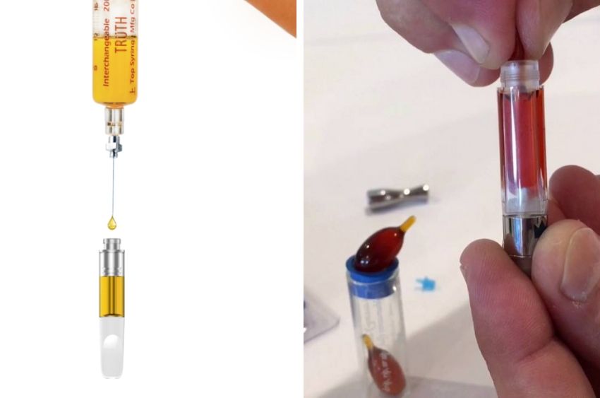 How to Transfer Oil from a One Cartridge to Another