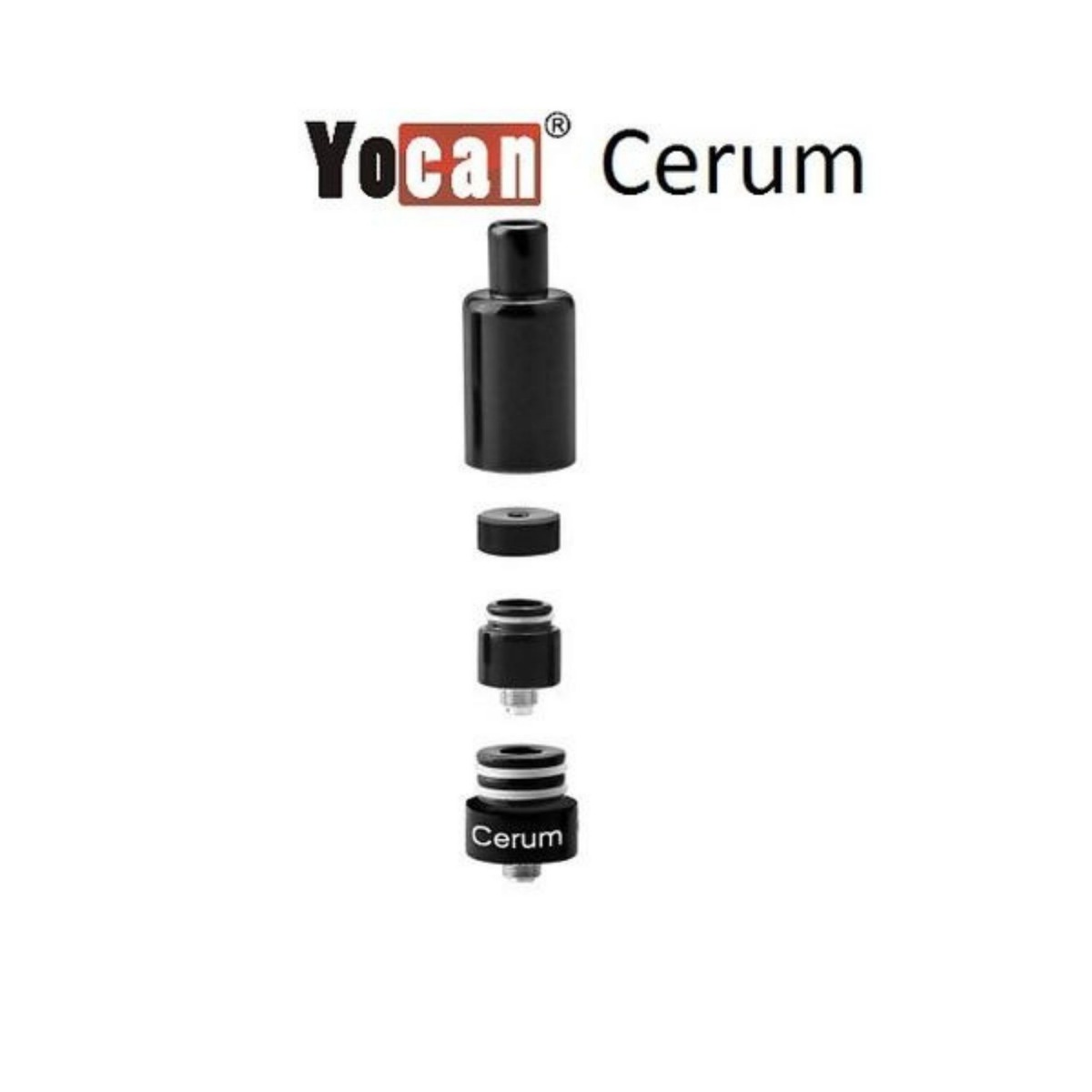 Yocan cerum atomizer taken apart